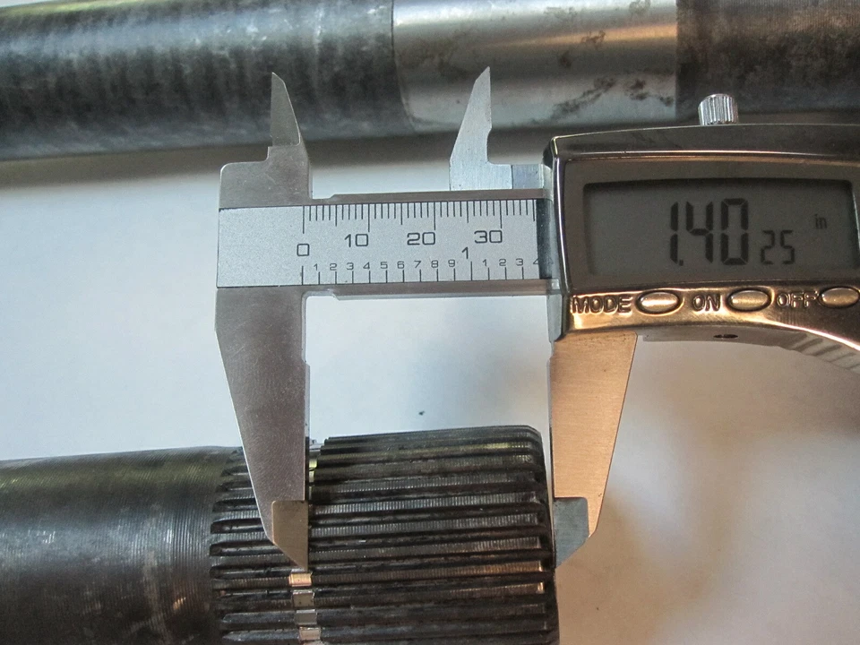 Dana 70 Custom Outer & Inner Axle Stub Shafts 35 Spline 1958-1978 Dodge W300 - Image 4 of 4