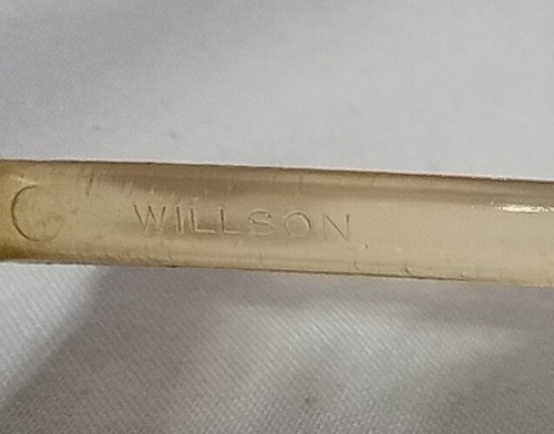 Occhiali da sole nuovi vintage Willson made in USA anni 50 crookes celluloide traslucida? - Foto 5 di 9
