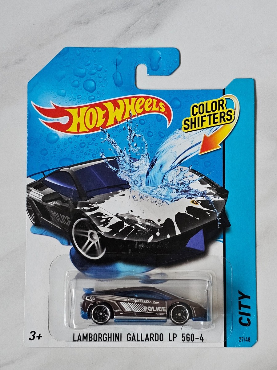 Hot Wheels Lamborghini Gallardo LP560-4 Colour Shifter 2014 Includes  Protector