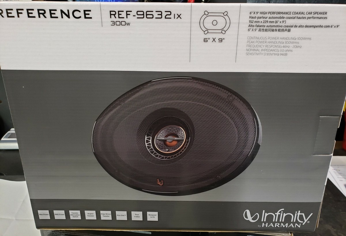 Infinity Reference 9632IX 2-Way Coaxial Car Speakers | eBay