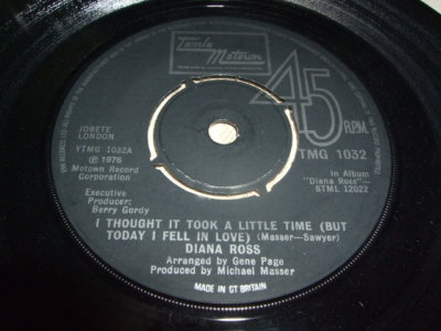 DIANA ROSS - I THOUGHT IT TOOK A LITTLE TIME / AFTER YOU