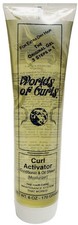 Worlds Of Curls Curl Activator Gel for Extra Dry 6 Ounce Pack of 1 , Beige