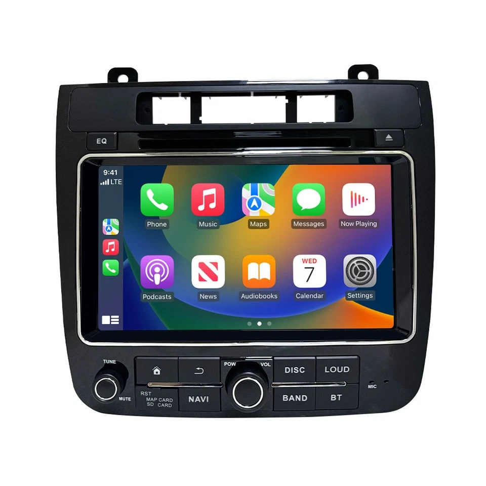 Carplay Radio For Volkswagen Touareg 2011-2017 GPS Navi Car Stereo 2DIN Headunit - Image 3 of 4