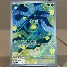 Budew 221/217 Illustration Rare Ascended Heroes Pokemon Near Mint