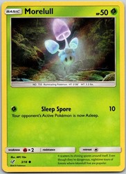 Morelull 3/18 Detective Pikachu Holo Common