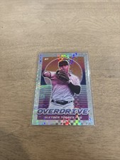 GLEYBER TORRES 2021 PANINI CHRONICLES OVERDRIVE BUILDING BLOCKS PRIZM CARD 
