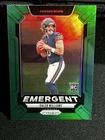 2024 Panini Prizm - Emergent Caleb Williams #1 Green Prizm (RC)