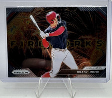 Brady House 2024 Panini Prizm Baseball - Fireworks Rookie Card# 21