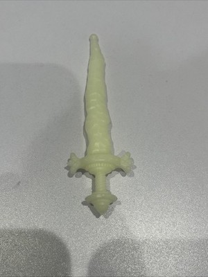 Vintage Tonka Super Naturals Löwenherz Schwert Originalteil leuchtet im Dunkeln sehr guter Zustand