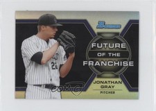 2013 Bowman Draft Future of the Franchise Black Refractor 8/10 Jon Gray #JG 0a1