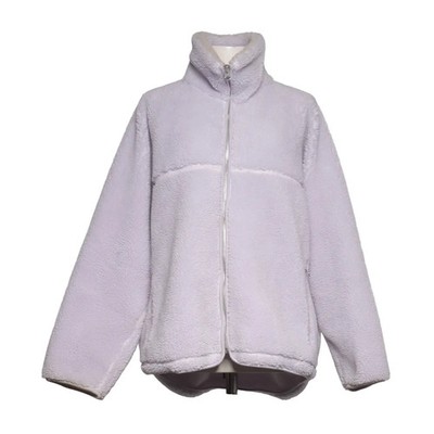 Arket, Fleecejacke, Damen, Größe: M, Lila, Polyester, Einfarbig, Plüsch #ZBF