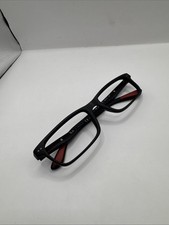 RAY-BAN RB 5277 2077 MATTE BLACK RED AUTHENTIC FRAMES EYEGLASSES 54-17-140