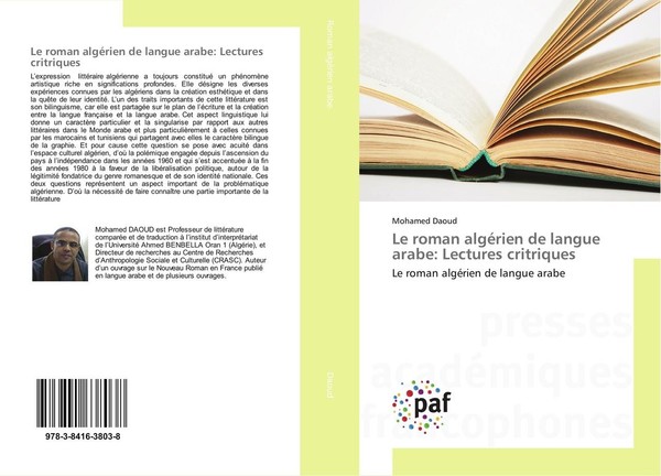 Le Roman AlgéRien De Langue Arabe: Lectures Critriques Mohamed Daoud-image