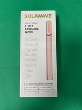 Solawave Radiant Renewal 4-in-1 Skincare Wand with Travel Case - Rose Gold