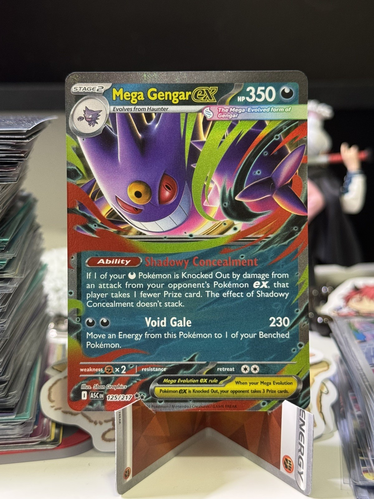 Mega Evolution Ascended Heroes Mega Gengar EX 125/217