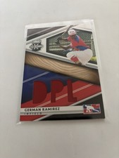 2020 Panini Elite Extra Edition DPL Relic German Ramirez (DPM-GR)