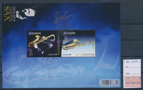 LS75654 Belgium 2014 Europa CEPT saxophone FDC used