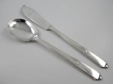 Reed & Barton MAID OF HONOR Sugar Spoon & Butter Knife Silverplate Flatware