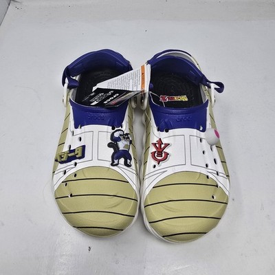 Crocs x Dragon Ball Z Big Kids J6 EU 38-39 Echo ''Vegeta'' Clog Shoes Blue Juniors