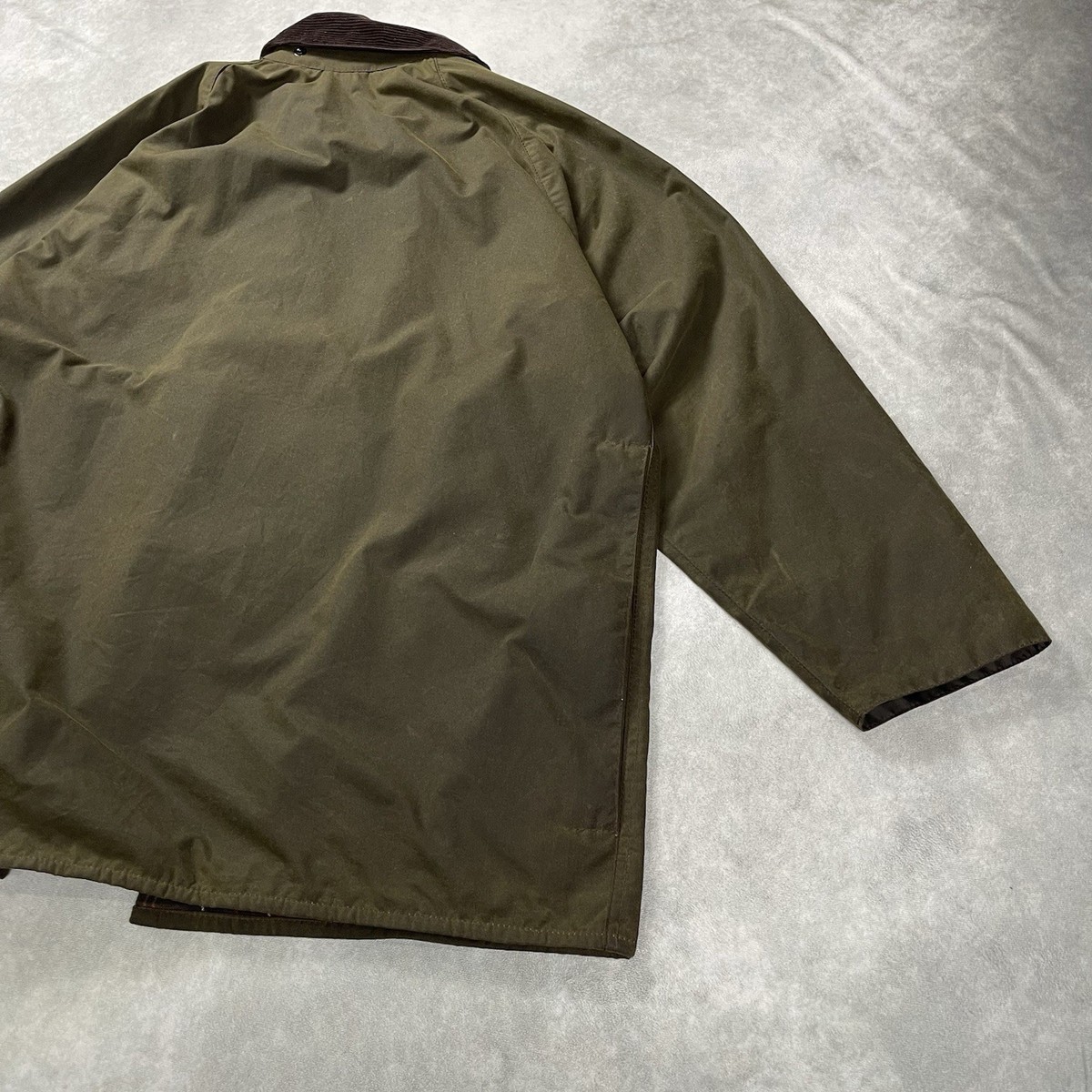 Barbour Classic Beaufort Wax Jacket Men Size C46/117CM (XXL) Brown