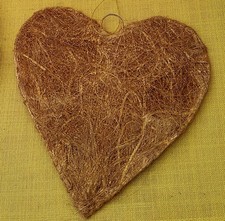 10 x Herz Herzen 20 cm  Muttertag Dekoherzen Glitter Metallic Draht Deco