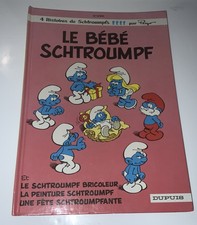 Schtroumpfs    le bebe schtroumpf   4 histoires -  Peyo-  French  1984 ed