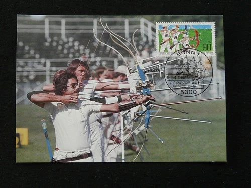 archery Fur Den Sport maximum card Germany ed. Maxiphil 1982