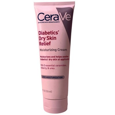 CeraVe Diabetics Dry Skin Relief Cream 8 OZ New