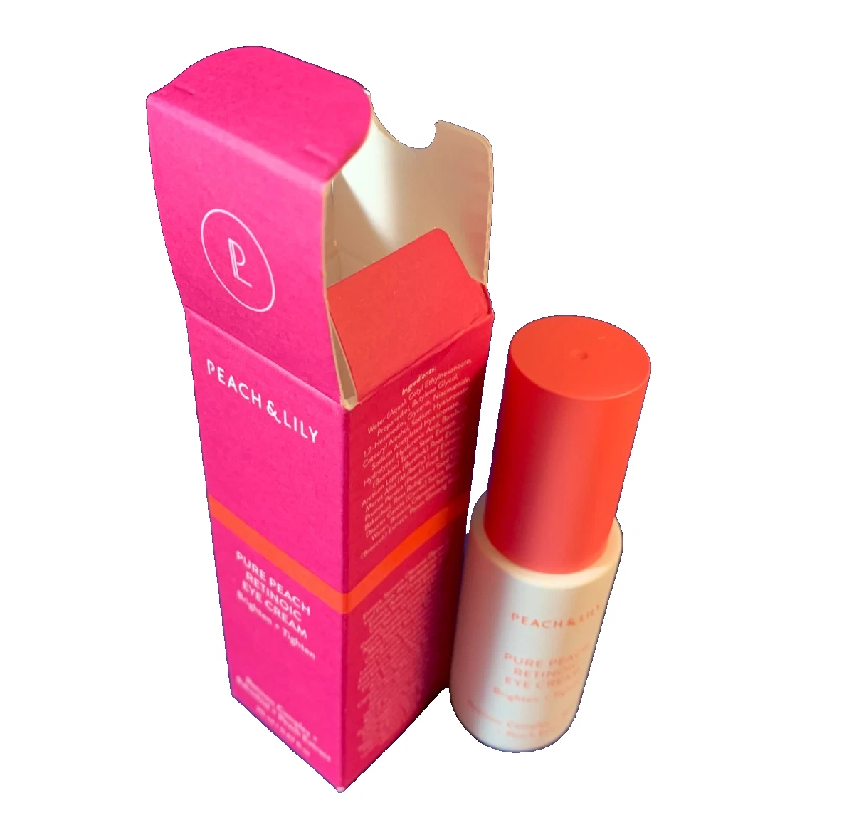 Peach and Lilly Pure Peach Retinoic Eye Cream 0.67oz NEW IN BOX