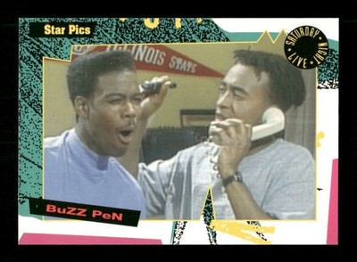 1992 Star Pics Saturday Night Live 133 Buzz Pen chris rock, Tim Meadows BXCP56