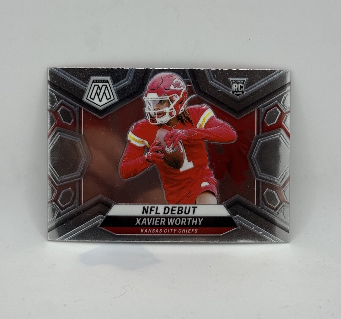 2024 Panini Mosaic - NFL Debut Xavier Worthy #285 Silver Prizm (RC)