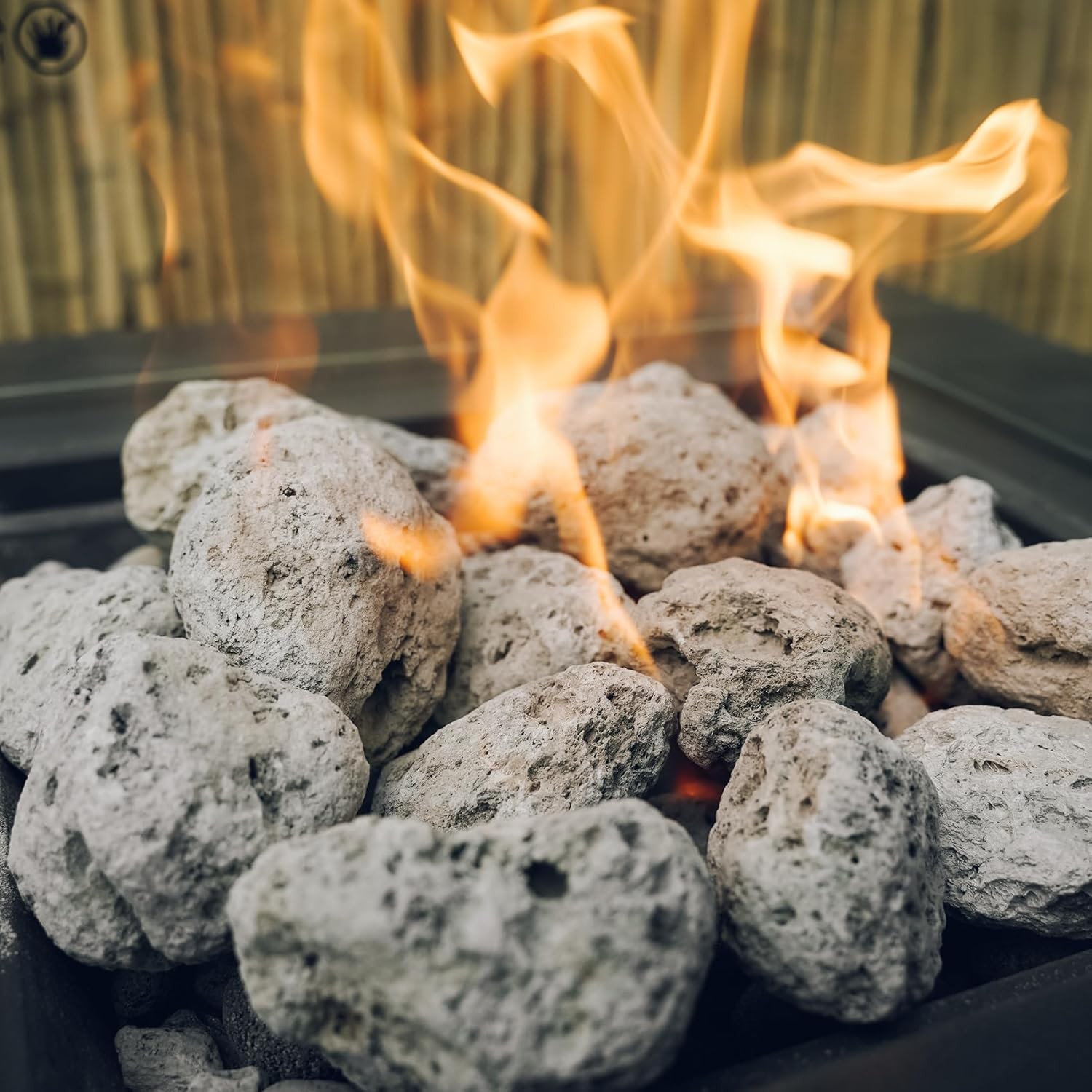 Skyflame 5LB Natural Volcanic Lava Rock, 3"-5" Fireproof and 3"-5" 