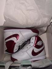 Nike Air Jordan 1 Toddler 4c White Team Red Vintage Deadstock Brand New W Tags