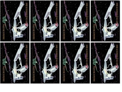 (8) 1993 SkyBox Star Trek Master Series #54 Enterprise vs. Bird of Prey Card Lot