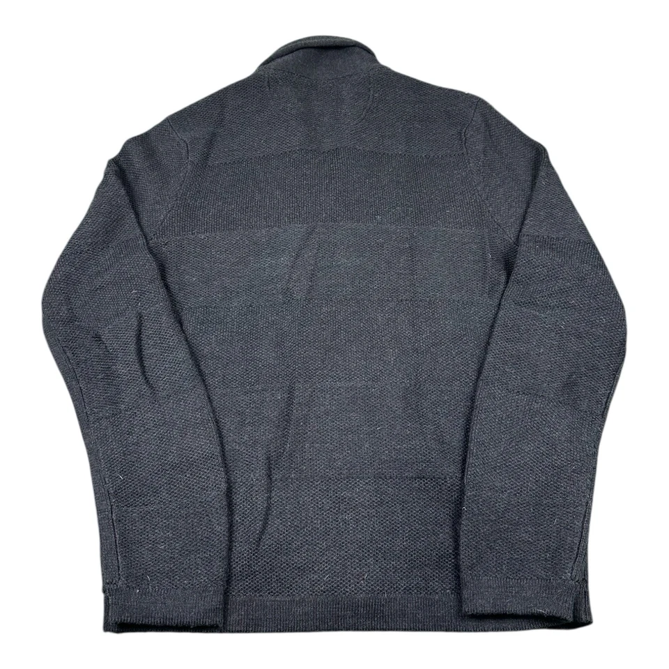 Rag & Bone Gray Merino Wool Button Front Men’s Cardigan Sweater Size XL Mint  - Image 3 of 4