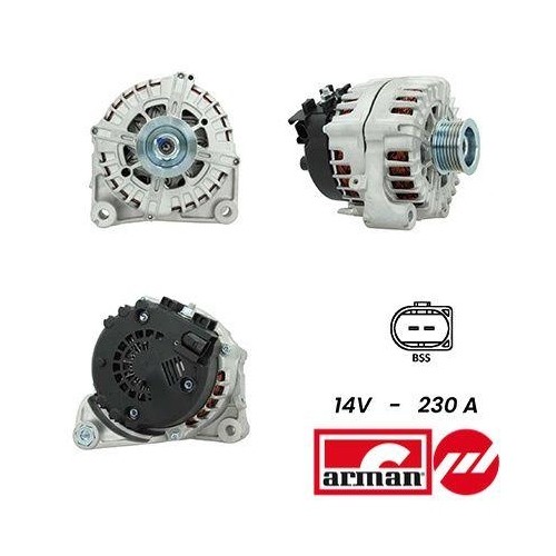Alternateur Sidat A12VA0516AS Arman pour Bmw résout panne de batterie