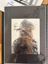 Peter Mayhew Autogramm Autograph Chicago 2019...