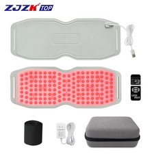 Flexible Silicone Red Light Therapy Hot Belt 450 LED 660/850/940nm Pain Relief