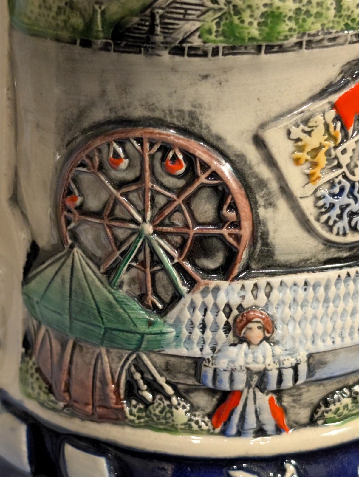 GerZ Beer Stein With Lid Munich Monaco de Baviera Munchen