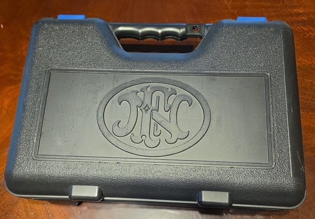 FNH FN USA FNS 9 PISTOL CASE/BOX HARD PLASTIC FACTORY CASE FNS W