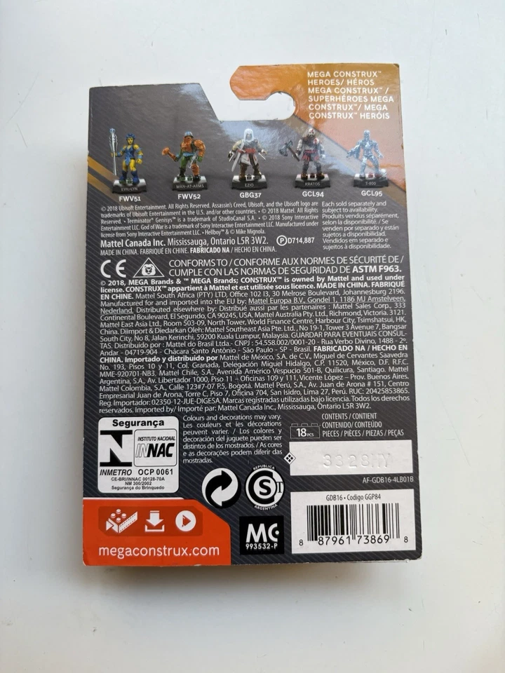 MEGA Construx Hellboy Hellboy 系列 4 GDB16 — 第 3/3 张图片