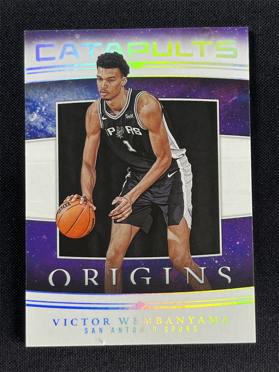 2023-24 Panini Origins Basketball Victor Wembanyama #3 Catapults Rookie RC Spurs