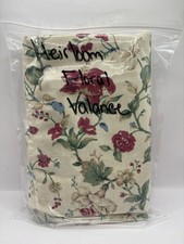 Longaberger Heirloom Floral Valance