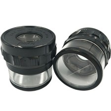 1983-10X Original PEAK Scale Loupe 10x Portable Magnifier With Standard Scale