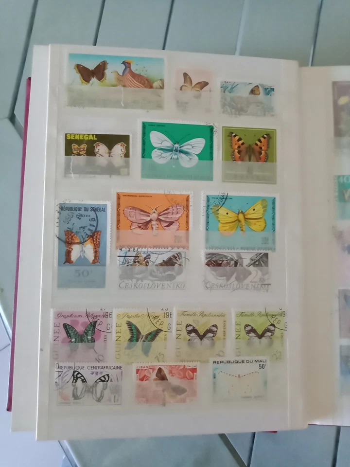 Album timbres Papillons  - Photo 3/4