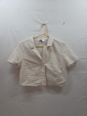 divided by (h&m) crop shirt top