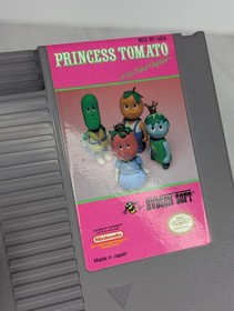 Princess Tomato in the Salad Kingdom Nintendo NES Game Cart Authentic Tested