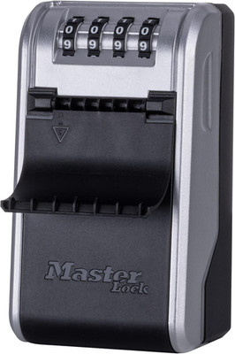 High Capacity Key Lockbox, Combination Dial, Wall Mount