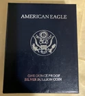 1995-P Proof American Silver Eagle Dollar w/ Box US Mint Bullion