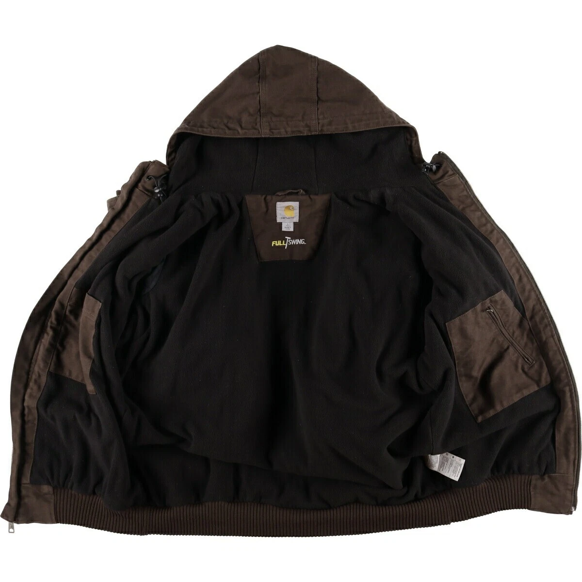 VETEMENTS Abbigliamento usatortt Carh fullg swingio bracc forteo attivo giacca ana zippuccio capp